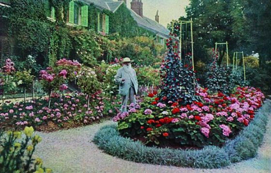 Monet háza régi képen