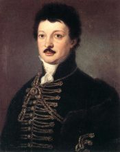 Portrait of Dániel Berzsenyi (painting by János Donát)